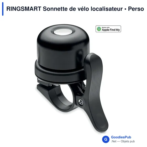 Sonnette de vélo personnalisable avec logo - RINGSMART - Image 1