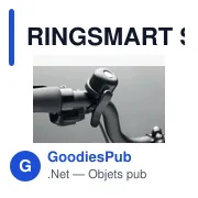 Sonnette de vélo personnalisable avec logo - RINGSMART - Miniature 2