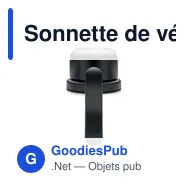 Sonnette de vélo personnalisable avec logo - RINGSMART - Miniature 11