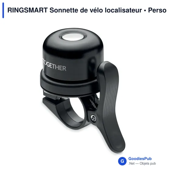 Sonnette de vélo personnalisable avec logo - RINGSMART - Image 3