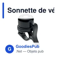 Sonnette de vélo personnalisable avec logo - RINGSMART - Miniature 10