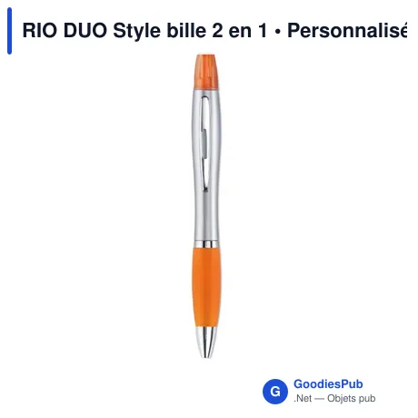 RIO DUO Style bille 2 en 1