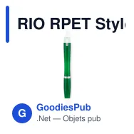 RIO RPET Stylo à bille en - Miniature 2