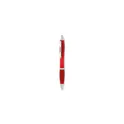 Variante rouge transparent - RIO RPET Stylo à bille en