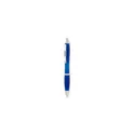 Variante bleu transparent - RIO RPET Stylo à bille en