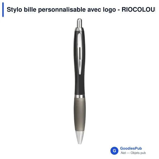 RIOCOLOUR Stylo bille à l'encre bleue. - Image 1