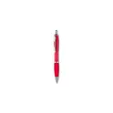 Variante rouge transparent - RIOCOLOUR Stylo bille à l'encre bleue.