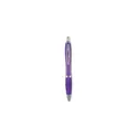 Variante violet transparent - RIOCOLOUR Stylo bille à l'encre bleue.