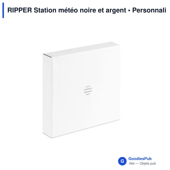 RIPPER Station météo noire et argent - Image 4