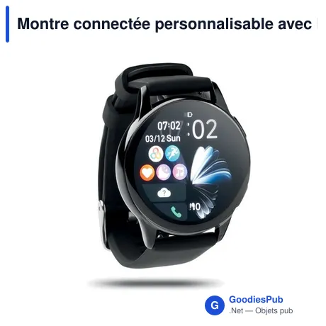 Montre connectée personnalisable avec logo - RIST