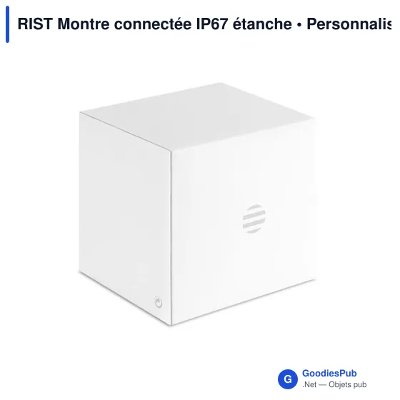Montre connectée personnalisable avec logo - RIST - Image 6