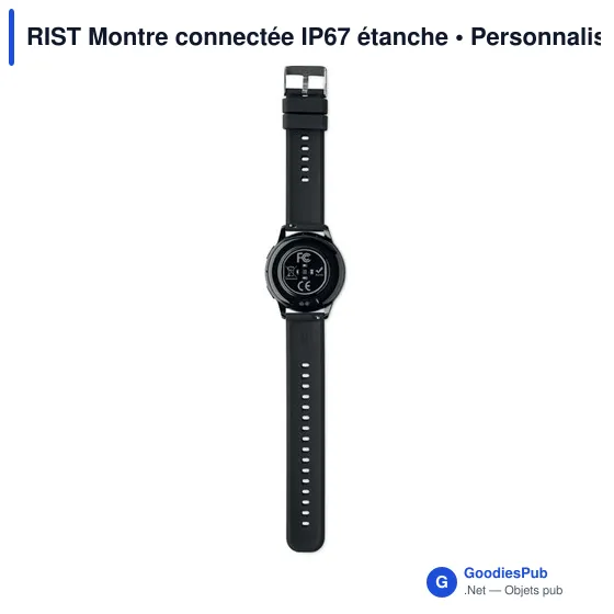Montre connectée personnalisable avec logo - RIST - Image 7
