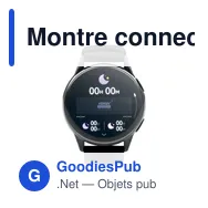 Montre connectée personnalisable avec logo - RIST - Miniature 9
