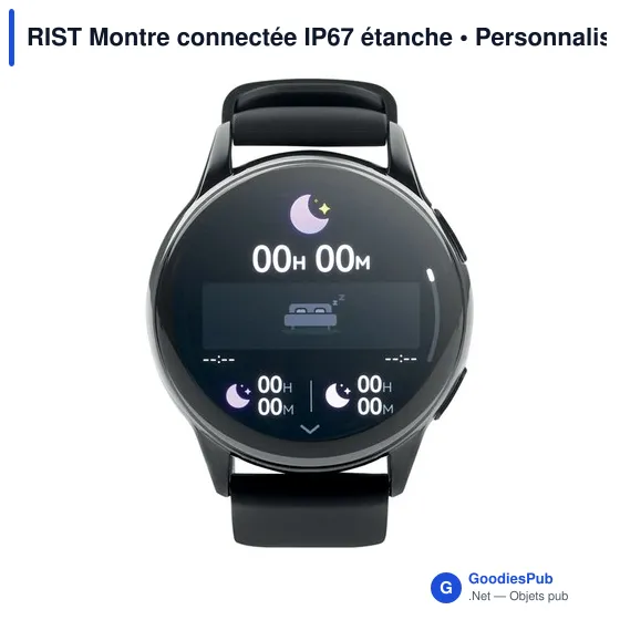 Montre connectée personnalisable avec logo - RIST - Image 9