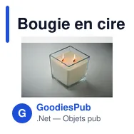 Bougie en cire végétale personnalisable avec logo - RIUADA - Miniature 4
