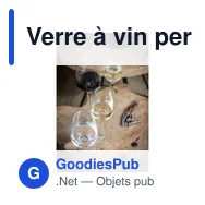 Verre à vin personnalisable 350 ml avec logo - Riviera - Miniature 3