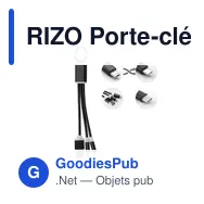 RIZO Porte-clés 3 types - Miniature 6