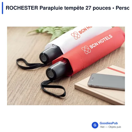 ROCHESTER Parapluie tempête 27 pouces - Image 11