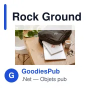 Carnet A5 personnalisable Rock Ground avec logo - Miniature 4