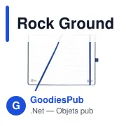 Carnet A5 personnalisable Rock Ground avec logo - Miniature 7
