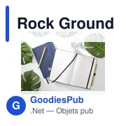 Carnet A5 personnalisable Rock Ground avec logo - Miniature 8
