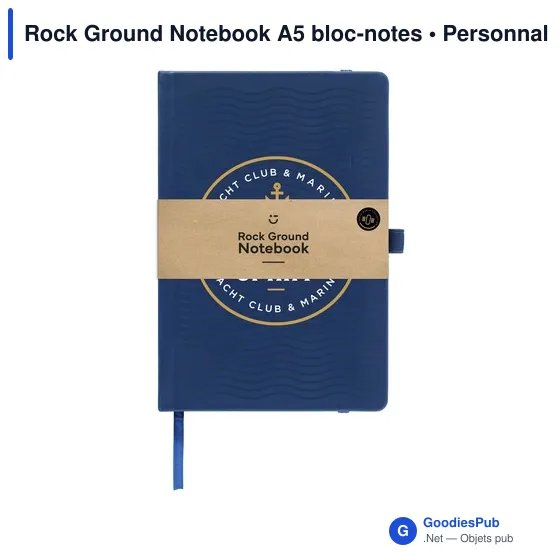 Carnet A5 personnalisable Rock Ground avec logo - Image 9