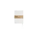 Variante blanc - Carnet A5 personnalisable Rock Ground avec logo