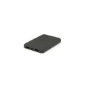 Variante Gris foncé - Batterie externe personnalisable 5000 mAh en R-ABS avec logo - Rock