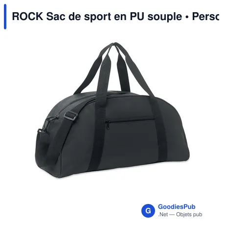 ROCK Sac de sport en PU souple