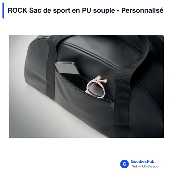 ROCK Sac de sport en PU souple - Image 5