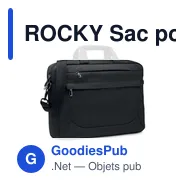 ROCKY Sac pour ordinateur RPET 600D - Miniature 1
