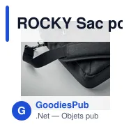 ROCKY Sac pour ordinateur RPET 600D - Miniature 4