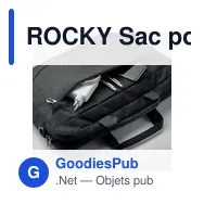 ROCKY Sac pour ordinateur RPET 600D - Miniature 7