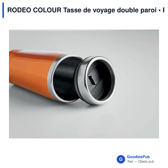 RODEO COLOUR Tasse de voyage double paroi - Image 11