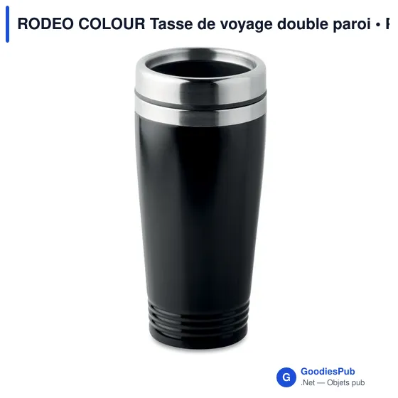 RODEO COLOUR Tasse de voyage double paroi - Image 3