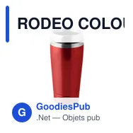 RODEO COLOUR Tasse de voyage double paroi - Miniature 5