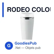 RODEO COLOUR Tasse de voyage double paroi - Miniature 7