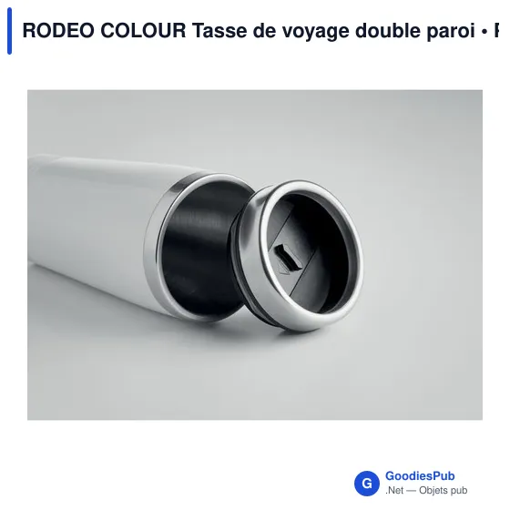 RODEO COLOUR Tasse de voyage double paroi - Image 8