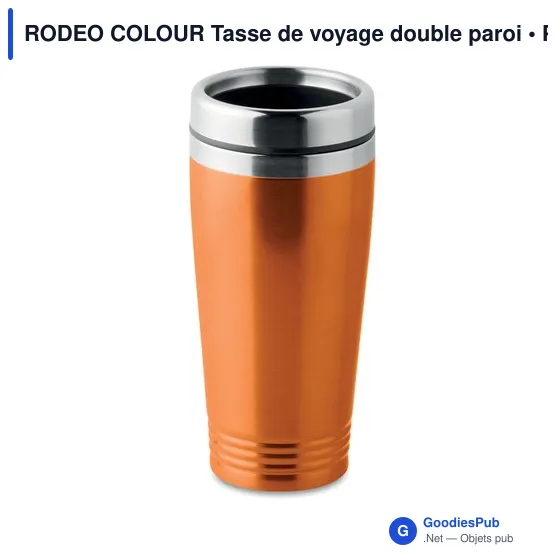 RODEO COLOUR Tasse de voyage double paroi - Image 10