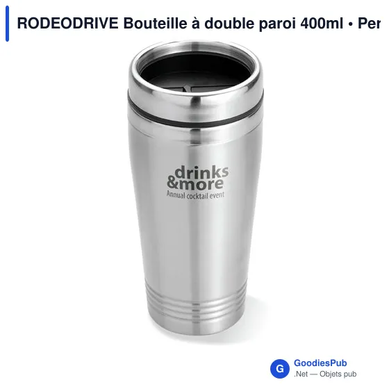 Mug isotherme personnalisable avec logo pour entreprises - Image 5