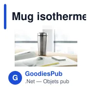 Mug isotherme personnalisable avec logo pour entreprises - Miniature 6