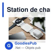 Station de charge personnalisable ROIS avec logo - 3 points de charge - Miniature 7