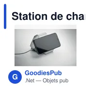 Station de charge personnalisable ROIS avec logo - 3 points de charge - Miniature 9