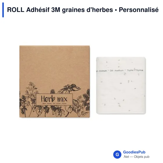 ROLL Adhésif 3M graines d'herbes - Image 2