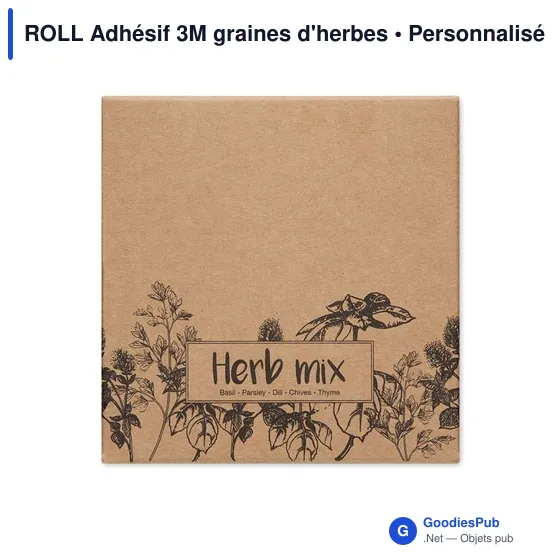 ROLL Adhésif 3M graines d'herbes - Image 4