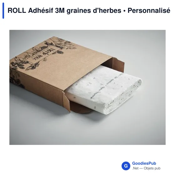 ROLL Adhésif 3M graines d'herbes - Image 6
