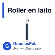 Roller en laiton Luan - Miniature 6