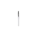 Variante blanc - Stylo roller personnalisable Kasty avec logo - bleu