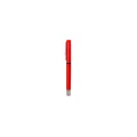 Variante rouge - Stylo roller personnalisable Leyco avec logo - Jaune
