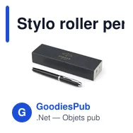 Stylo roller personnalisable Parker IM avec logo - Miniature 2